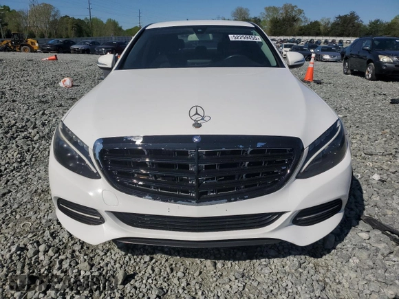 2015 Mercedes-Benz C-Class C 300 Luxury with VIN 55SWF4KB1FU026971, listed as a Copart auction lot 52259455 with 132,212 mi miles and Salvage Title. Bid and sale history available at carsss.com. Image 5.