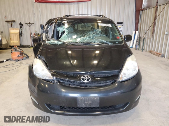 2008 Toyota Sienna XLE with VIN 5TDZK22C18S185799, listed as a Copart auction lot 53516245 with 159,634 mi miles and Non Repairable. Bid and sale history available at DreamBid. Image 5.