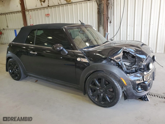 2012 MINI Cooper Convertible S with VIN WMWZP3C51CT296318, listed as a Copart auction lot 47701405 with 78,842 mi miles and Salvage Title. Bid and sale history available at carsss.com. Image 4.