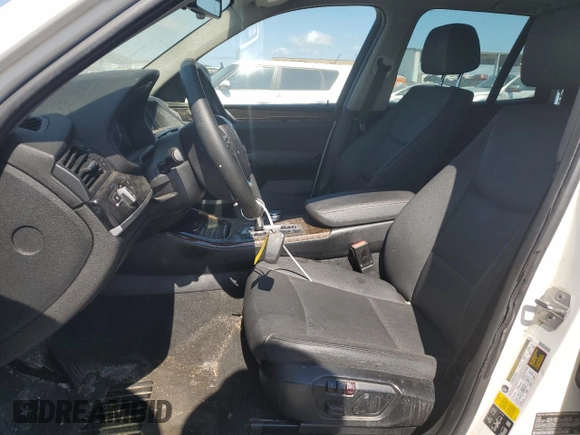 2017 BMW X3 sDrive28i with VIN 5UXWZ7C3XH0V89308, listed as a Copart auction lot 58942124 with 74,469 mi miles and Clean Title. Bid and sale history available at carsss.com. Image 7.