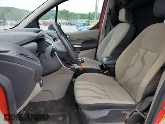 2015 Ford Transit Connect XLT with VIN NM0GE9F76F1196793, listed as a Copart auction lot 58938855 with 204,869 mi miles and Clean title. Bid and sale history available at DreamBid. Image 7.