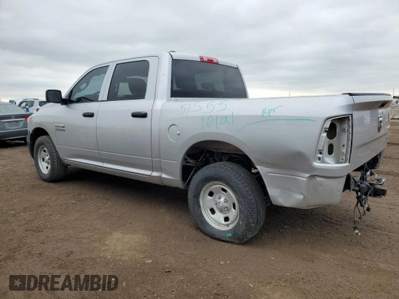 2016 Ram 1500 Tradesman with VIN 1C6RR7KG7GS362557, listed as a Copart auction lot 60565465 with 80,171 mi miles and Salvage title. Bid and sale history available at DreamBid. Image 2.