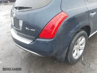 2007 Nissan Murano SL with VIN JN8AZ08W27W656232, listed as a IAAI auction lot 41467560 with 95,489 mi miles. Bid and sale history available at carsss.com. Image 6.