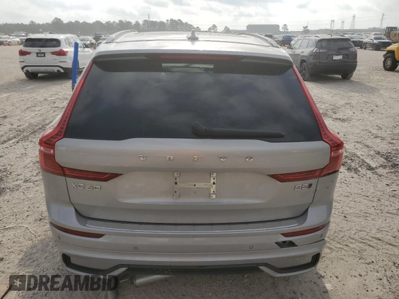 2023 Volvo XC60 Plus Dark Theme with VIN YV4L12RW8P1392949, listed as a Copart auction lot 49341695 with 12,675 mi miles and Salvage Title. Bid and sale history available at carsss.com. Image 6.