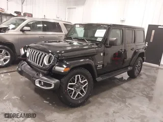 2024 Jeep Wrangler Sahara with VIN 1C4PJXEG2RW247721, listed as a IAAI auction lot 41519887 with 199 mi miles. Bid and sale history available at carsss.com. Image 17.