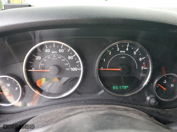 2018 Jeep Wrangler JK Unlimited Sahara with VIN 1C4BJWEG3JL840921, listed as a Copart auction lot 72616184 with 85,179 mi miles and Salvage Title. Bid and sale history available at carsss.com. Image 9.