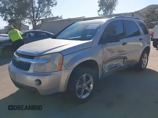 2007 Chevrolet Equinox LS with VIN 2CNDL23F076057154, listed as a IAAI auction lot 41870535 with 165,525 mi miles and . Bid and sale history available at DreamBid. Image 2.