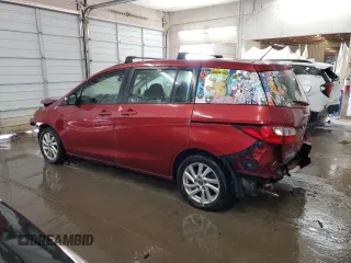 2014 Mazda 5 Sport z VIN JM1CW2BL1E0164721, wystawiony jako Copart lot #62631915 z przebiegiem 111 725 mil mil oraz Szkoda całkowita • Salvage title. Historia ofert i sprzedaży dostępna na DreamBid. Obrazek 2.