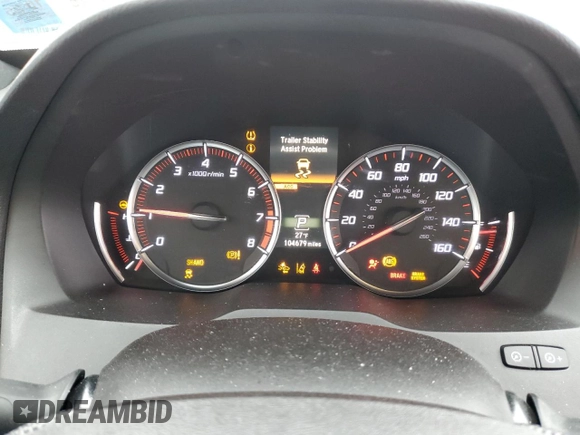 2019 Acura MDX Technology с VIN 5J8YD4H04KL013744, выставлен на аукционе Copart как лот 85860744 с пробегом 104 679 миль миль и Списание • Salvage title. История ставок и продаж доступна на DreamBid. Изображение 9.