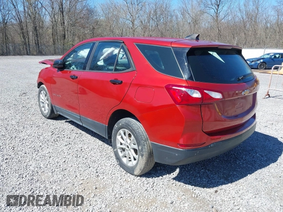 2020 Chevrolet Equinox LS with VIN 2GNAXHEV8L6209377, listed as a IAAI auction lot 41803505 with 85,895 mi miles. Bid and sale history available at carsss.com. Image 3.