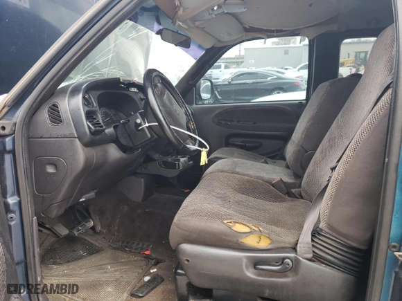 2001 Dodge Ram 1500 with VIN 1B7HC13Y61J292282, listed as a Copart auction lot 51699925 with 301,160 mi miles and Salvage Title. Bid and sale history available at carsss.com. Image 7.