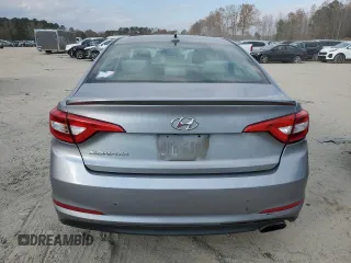 2017 Hyundai Sonata 2.4L with VIN 5NPE24AF6HH509647, listed as a Copart auction lot 83037104 with 123,701 mi miles and Clean Title. Bid and sale history available at carsss.com. Image 6.