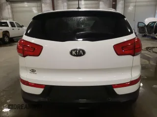 2016 Kia Sportage LX with VIN KNDPBCAC4G7856423, listed as a Copart auction lot 50978535 with 102,437 mi miles and Salvage Title. Bid and sale history available at carsss.com. Image 6.