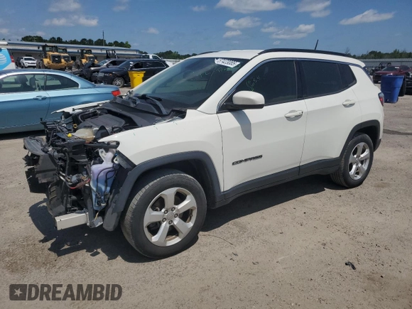 2017 Jeep Compass Latitude с VIN 3C4NJDBB7HT680535, выставлен на аукционе Copart как лот 57423085 с пробегом 96 243 миль миль и Списание • Salvage title. История ставок и продаж доступна на DreamBid. Изображение 1.