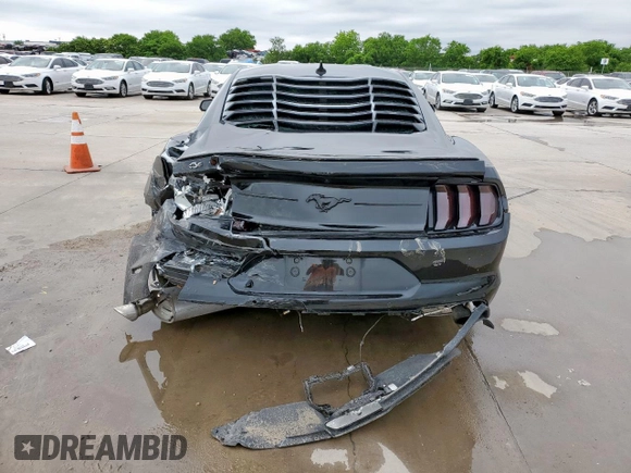 2023 Ford Mustang EcoBoost с VIN 1FA6P8TH9P5112854, выставлен на аукционе Copart как лот 56073805 с пробегом 23 481 миль миль и Списание • Salvage title. История ставок и продаж доступна на DreamBid. Изображение 6.