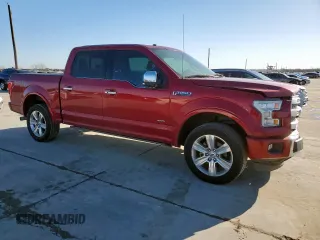 2016 Ford F-150 XLT with VIN 1FTEW1EGXGFC74426, listed as a Copart auction lot 47435485 with 177,962 mi miles and Salvage Title. Bid and sale history available at carsss.com. Image 4.