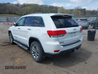 2014 Jeep Grand Cherokee Limited z VIN 1C4RJFBG9EC122590, wystawiony jako IAAI lot #42037881 z przebiegiem 137 270 mil mil oraz . Historia ofert i sprzedaży dostępna na DreamBid. Obrazek 3.