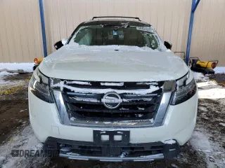2024 Nissan Pathfinder Platinum z VIN 5N1DR3DK2RC225287, wystawiony jako Copart lot #89407945 z przebiegiem 20 991 mil mil oraz Szkoda całkowita • Salvage title. Historia ofert i sprzedaży dostępna na DreamBid. Obrazek 5.