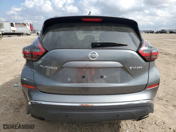 2020 Nissan Murano SV with VIN 5N1AZ2BS3LN105803, listed as a Copart auction lot 43709045 with 69,987 mi miles and Salvage Title. Bid and sale history available at carsss.com. Image 6.