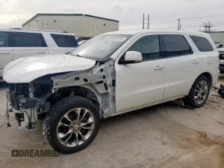 2019 Dodge Durango GT Plus with VIN 1C4RDHDG2KC721374, listed as a Copart auction lot 55673245 with 110,600 mi miles and Salvage title. Bid and sale history available at DreamBid. Image 1.