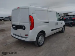 2022 Ram ProMaster City Cargo Van Tradesman with VIN ZFBHRFAB4N6Y47123, listed as a IAAI auction lot 41595466 with 51,797 mi miles. Bid and sale history available at carsss.com. Image 4.