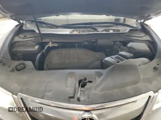 2014 Acura MDX Advance with VIN 5FRYD4H82EB042024, listed as a Copart auction lot 59236615 with 136,265 mi miles and Salvage title. Bid and sale history available at DreamBid. Image 12.