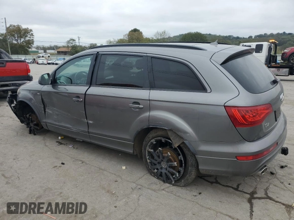 2014 Audi Q7 Prestige с VIN WA1WMAFE5ED015613, выставлен на аукционе Copart как лот 73987704 с пробегом 130 939 миль миль и Списание • Salvage title. История ставок и продаж доступна на DreamBid. Изображение 2.