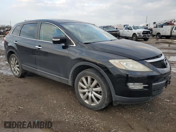 2008 Mazda CX-9 Sport with VIN JM3TB28A880141675, listed as a Copart auction lot 86398124 with 108,950 mi miles and Salvage Title. Bid and sale history available at DreamBid. Image 4.