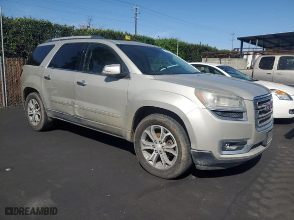 2014 GMC Acadia SLT with VIN 1GKKRRKD3EJ207488, listed as a Copart auction lot 51983955 with 215,217 mi miles and Clean Title. Bid and sale history available at carsss.com. Image 4.