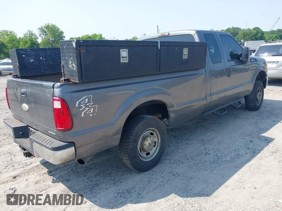 2012 Ford F-250 XL with VIN 1FT7X2B63CEB12693, listed as a IAAI auction lot 42362466 with 224,180 mi miles and . Bid and sale history available at DreamBid. Image 4.