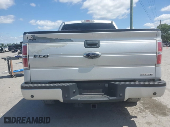 2014 Ford F-150 XL with VIN 1FTFW1CFXEKG42106, listed as a Copart auction lot 58229675 with 178,924 mi miles and Salvage title. Bid and sale history available at DreamBid. Image 6.