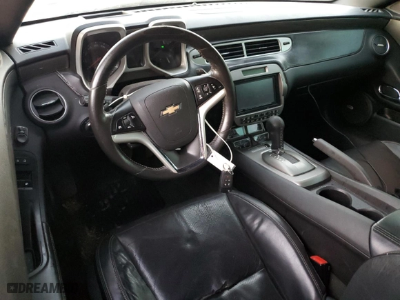 2012 Chevrolet Camaro 2LT with VIN 2G1FC1E37C9210866, listed as a Copart auction lot 85749214 with 0 mi miles and Salvage Title. Bid and sale history available at carsss.com. Image 8.