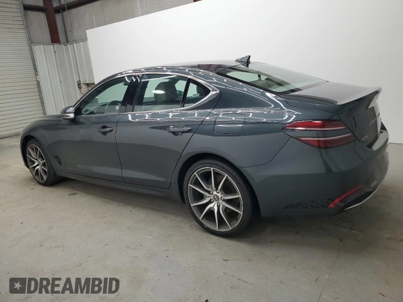 2023 Genesis G70 2.0T with VIN KMTG34TA1PU126969, listed as a Copart auction lot 65612834 with 37,359 mi miles and Salvage Title. Bid and sale history available at DreamBid. Image 2.
