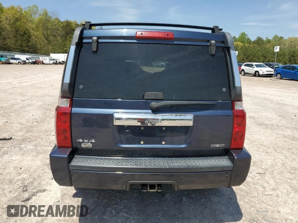 2008 Jeep Commander Overland z VIN 1J8HG68268C235609, wystawiony jako Copart lot #53258215 z przebiegiem 180 959 mil mil oraz Szkoda całkowita • Salvage title. Historia ofert i sprzedaży dostępna na DreamBid. Obrazek 6.