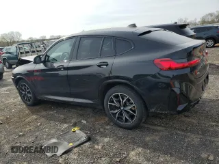 2024 BMW X4 M40i with VIN 5UX43DT05R9U46776, listed as a Copart auction lot 55015005 with 38,692 mi miles and Salvage title. Bid and sale history available at DreamBid. Image 2.