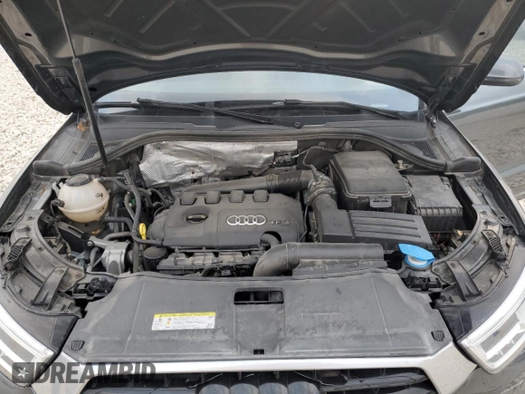 2018 Audi Q3 Premium Plus with VIN WA1HCCFS7JR022640, listed as a Copart auction lot 53517985 with 52,513 mi miles and Salvage Title. Bid and sale history available at carsss.com. Image 13.