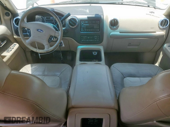 2005 Ford Expedition Eddie Bauer with VIN 1FMFU17575LA13044, listed as a Copart auction lot 59972345 with 238,507 mi miles and Salvage title. Bid and sale history available at DreamBid. Image 8.