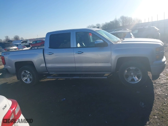 2014 Chevrolet Silverado 1500 LTZ with VIN 3GCUKSEC3EG400650, listed as a IAAI auction lot 41596087 with 127,240 mi miles. Bid and sale history available at carsss.com. Image 13.