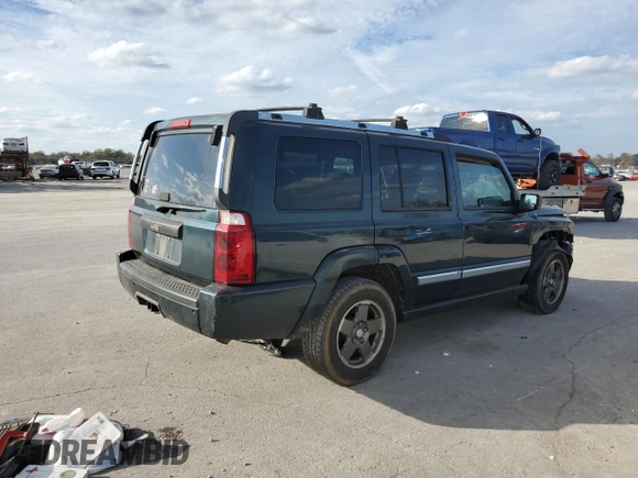 2006 Jeep Commander with VIN 1J8HH48N46C133122, listed as a Copart auction lot 80821094 with 216,412 mi miles and Salvage Title. Bid and sale history available at carsss.com. Image 3.