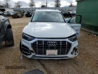 2021 Audi Q5 Premium Plus with VIN WA1BAAFY5M2098861, listed as a Copart auction lot 71633382 with 0 mi miles. Bid and sale history available at carsss.com. Image 5.
