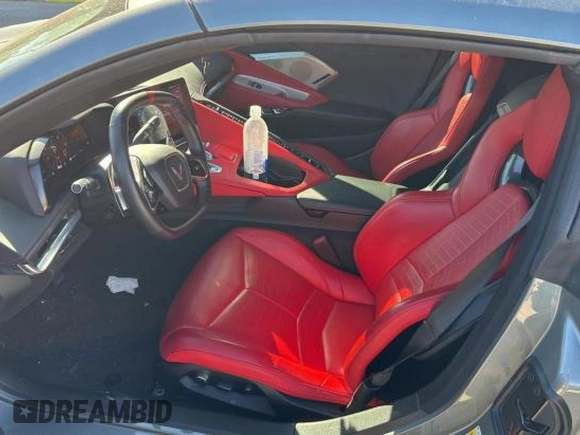 2022 Chevrolet Corvette 2LT with VIN 1G1YB2D47N5110763, listed as a Copart auction lot 81066264 with 13,845 mi miles and Salvage Title. Bid and sale history available at carsss.com. Image 6.