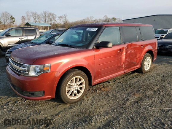 2014 Ford Flex SE with VIN 2FMGK5B81EBD22995, listed as a Copart auction lot 48951365 with 178,479 mi miles and Salvage Title. Bid and sale history available at carsss.com. Image 1.