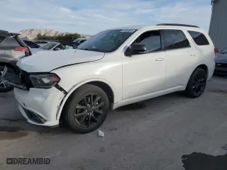 2017 Dodge Durango R/T with VIN 1C4SDHCT2HC953739, listed as a Copart auction lot 43853815 with 89,713 mi miles and Salvage Title. Bid and sale history available at carsss.com. Image 1.