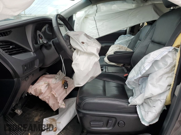2015 Toyota Sienna SE with VIN 5TDXK3DC3FS602315, listed as a Copart auction lot 50403405 with 157,882 mi miles and Salvage Title. Bid and sale history available at carsss.com. Image 7.