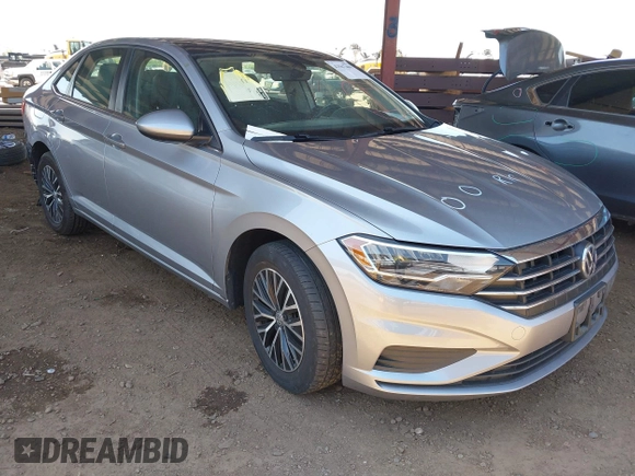 2021 Volkswagen Jetta S with VIN 3VWC57BU4MM100299, listed as a IAAI auction lot 42567409 with 38,013 mi miles and . Bid and sale history available at DreamBid. Image 1.
