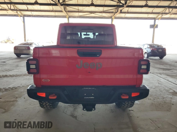 2021 Jeep Gladiator Mojave with VIN 1C6JJTEG5ML550850, listed as a Copart auction lot 60851975 with 33,039 mi miles and Clean title. Bid and sale history available at DreamBid. Image 6.