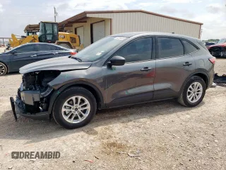 2020 Ford Escape S with VIN 1FMCU0F62LUA62327, listed as a Copart auction lot 59218455 with 13,257 mi miles and Salvage title. Bid and sale history available at DreamBid. Image 1.