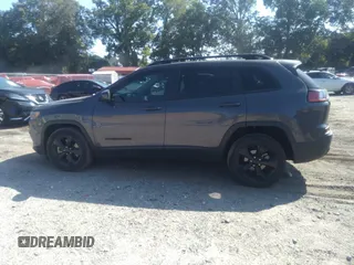 2020 Jeep Cherokee Latitude Plus with VIN 1C4PJLLB7LD581696, listed as a IAAI auction lot 40094839 with 55,576 mi miles. Bid and sale history available at carsss.com. Image 14.