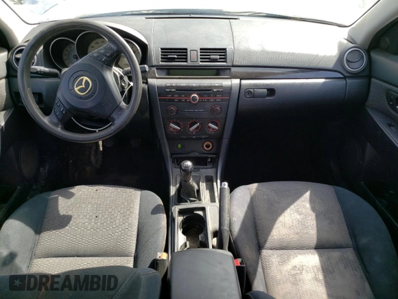 2007 Mazda 3 i Sport with VIN JM1BK32F871625160, listed as a Copart auction lot 48472755 with 254,192 mi miles and Non Repairable. Bid and sale history available at DreamBid. Image 8.