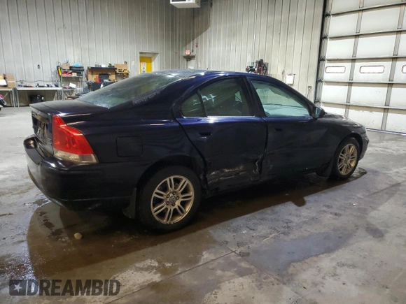 2008 Volvo S60 2.5T with VIN YV1RH592782677901, listed as a Copart auction lot 45883885 with 166,324 mi miles and Salvage Title. Bid and sale history available at carsss.com. Image 3.